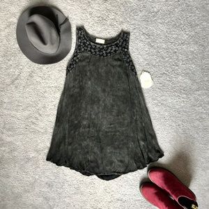 Altar'd State Sleeveless Black Tunic